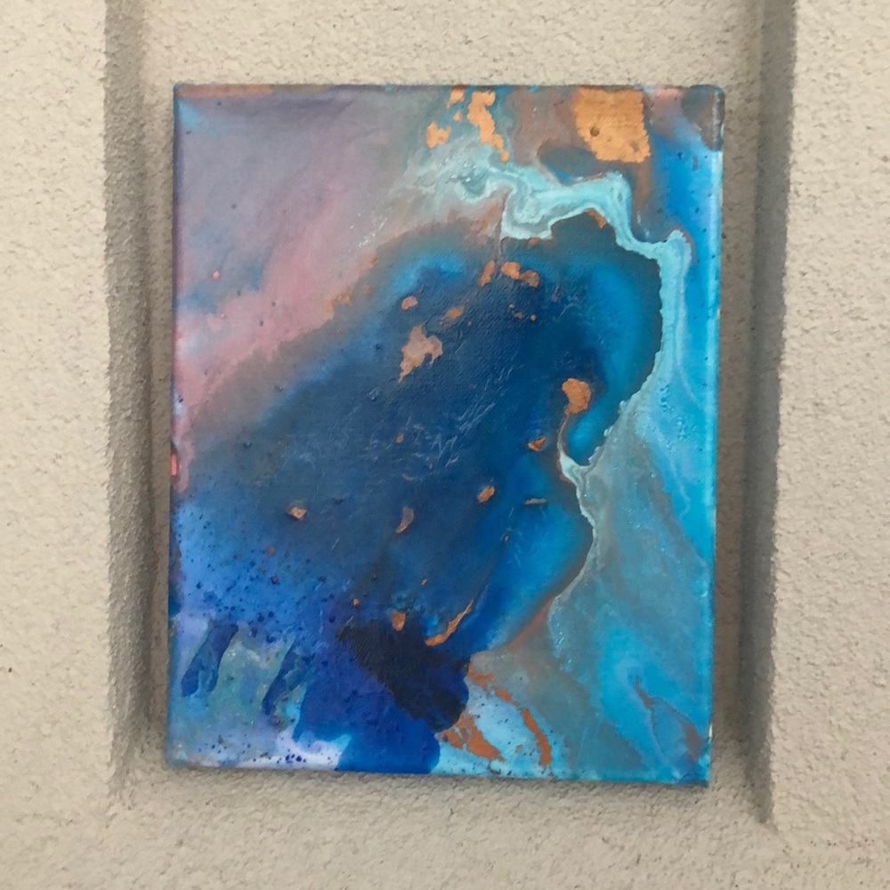 8 x 10” One of the kind Acrylic Painting